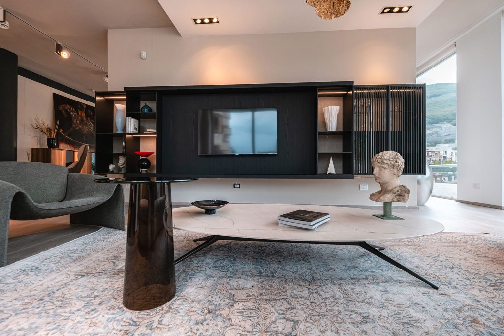 2c arredamenti showroom Dove Abita il Design livingroom